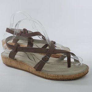 Eddie Bauer Adjustable Light Brown Sport Sandal 10